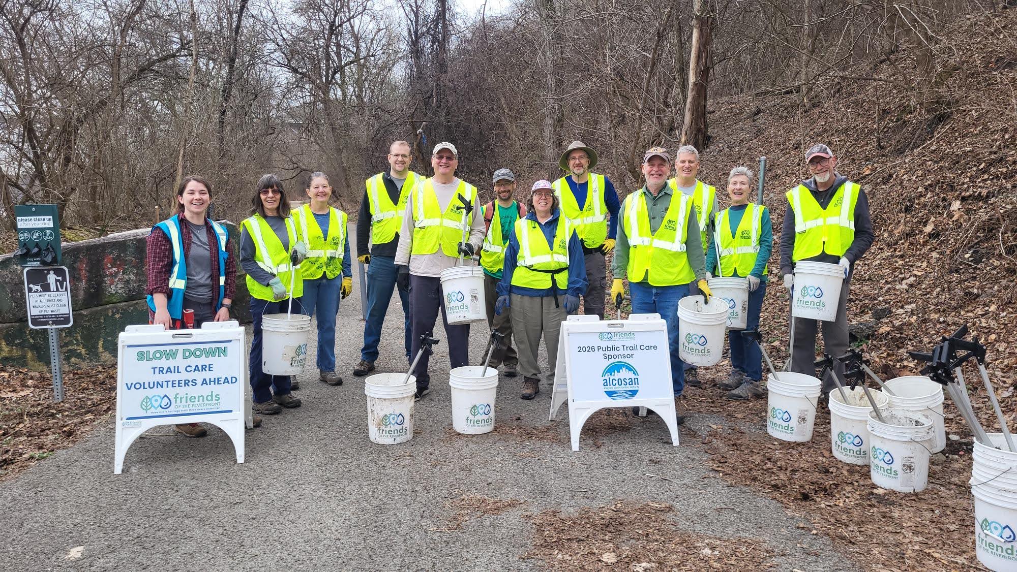 Duck hollow volunteer event