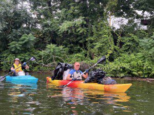 trail care on river