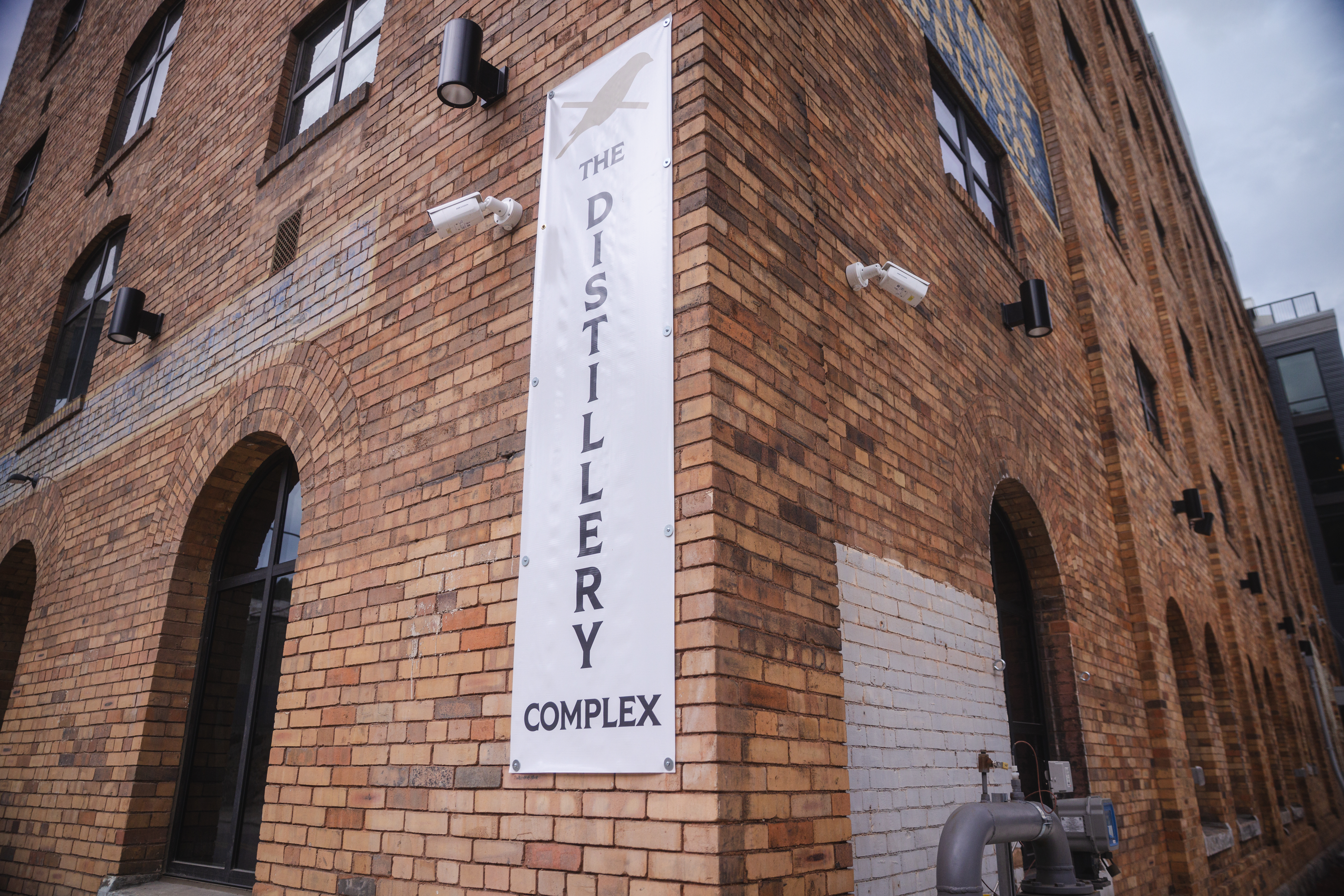 the distillery complex